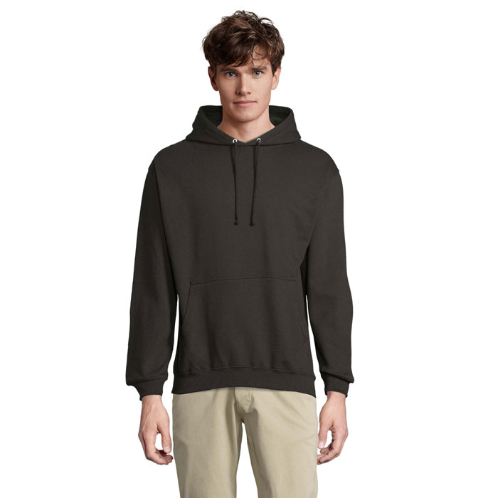 Sweat à capuche unisexe promotionnel CONDOR Noir 1